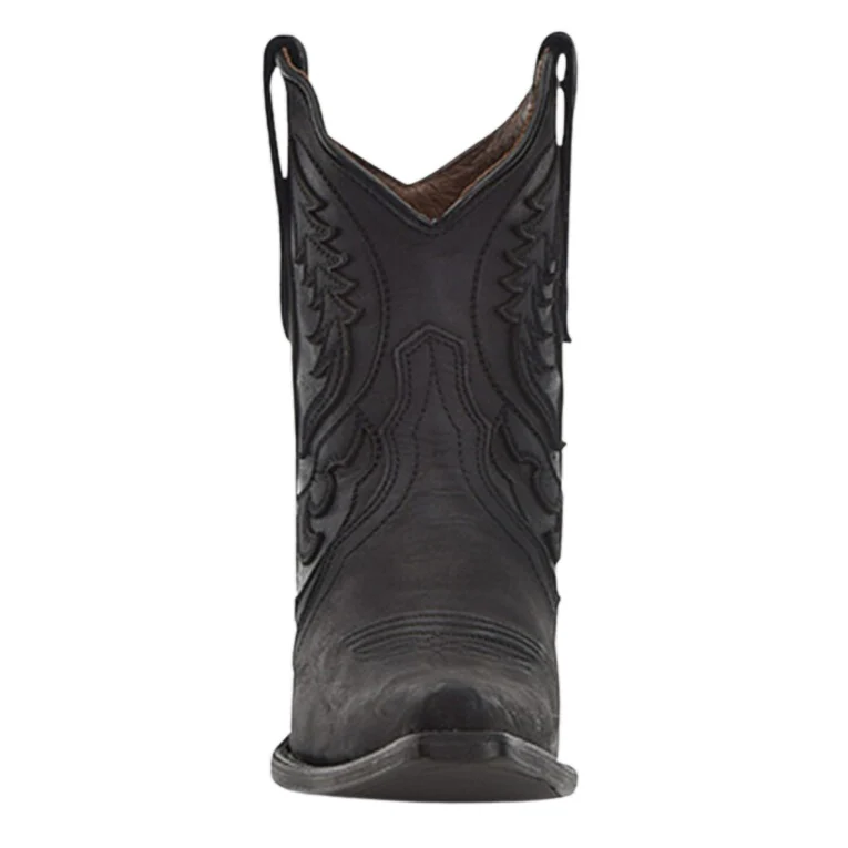 Corral Black Embroidery Women's Bootie L6090 - Image 3