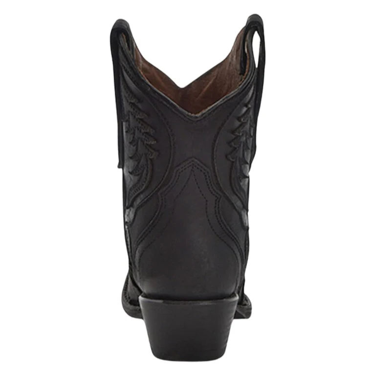 Corral Black Embroidery Women's Bootie L6090 - Image 4