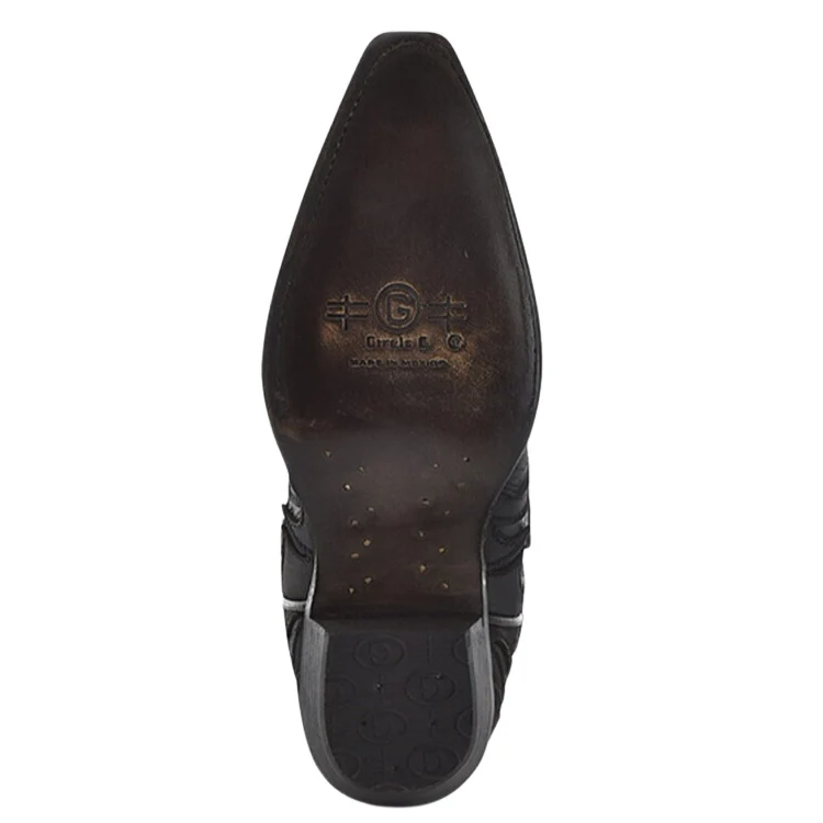 Corral Black Embroidery Women's Bootie L6090 - Image 5