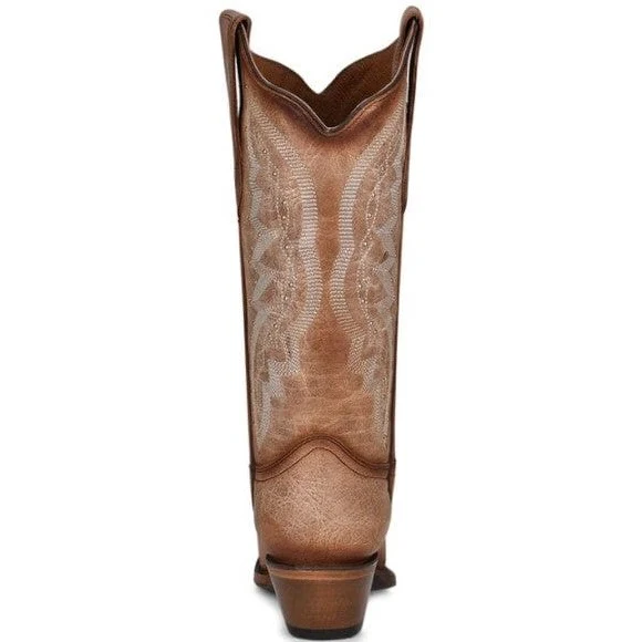 Circle G Tan Studded Women's Boot L2041 - Image 4