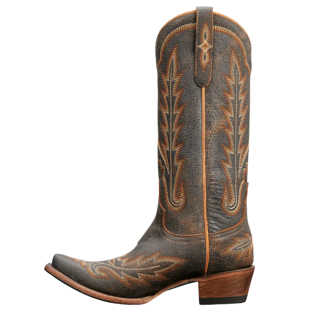 Lane Lexington Brown Crackle Women's Boot LB0488A - Image 3