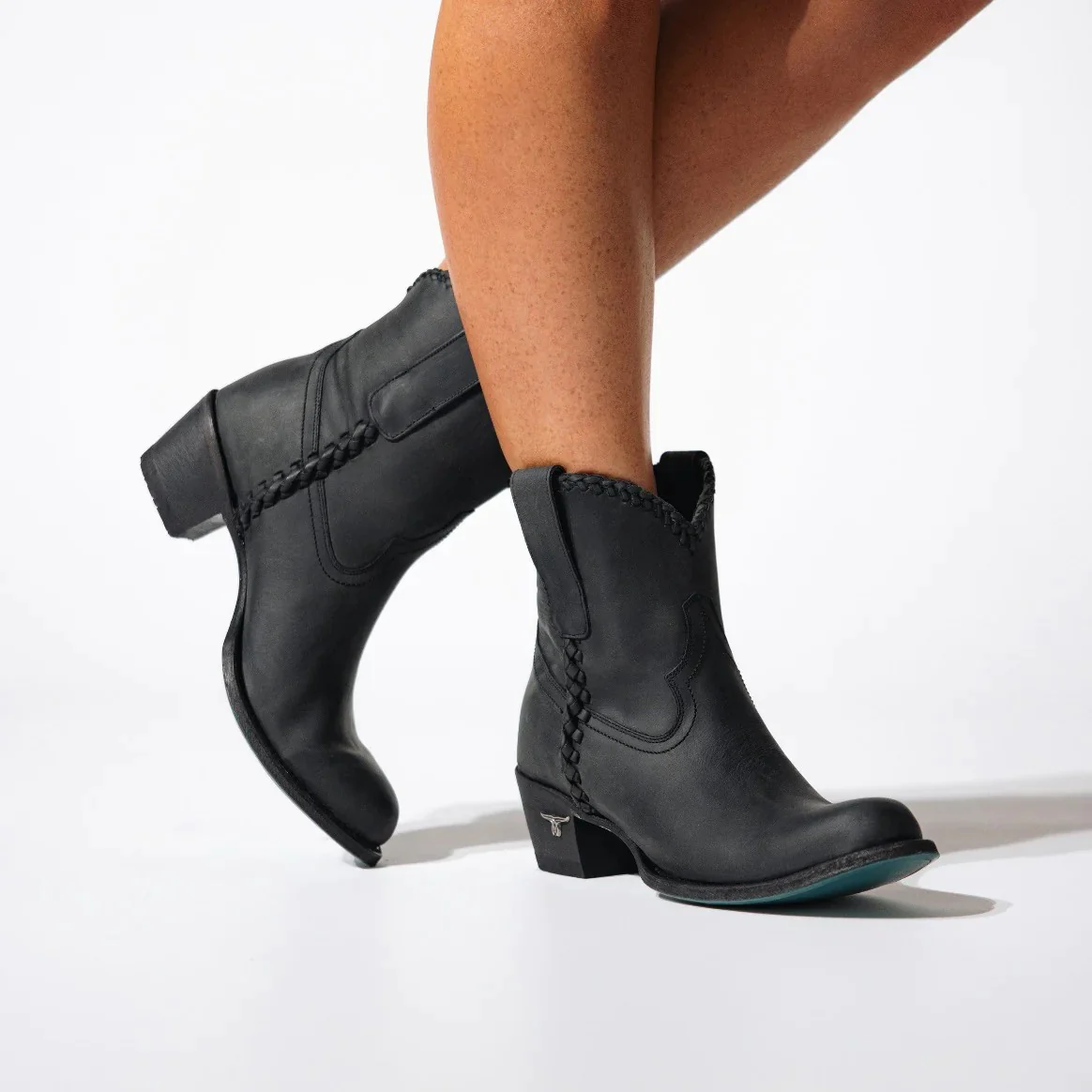 Lane Plain Jane Black Women's Bootie LB0359U - Image 8