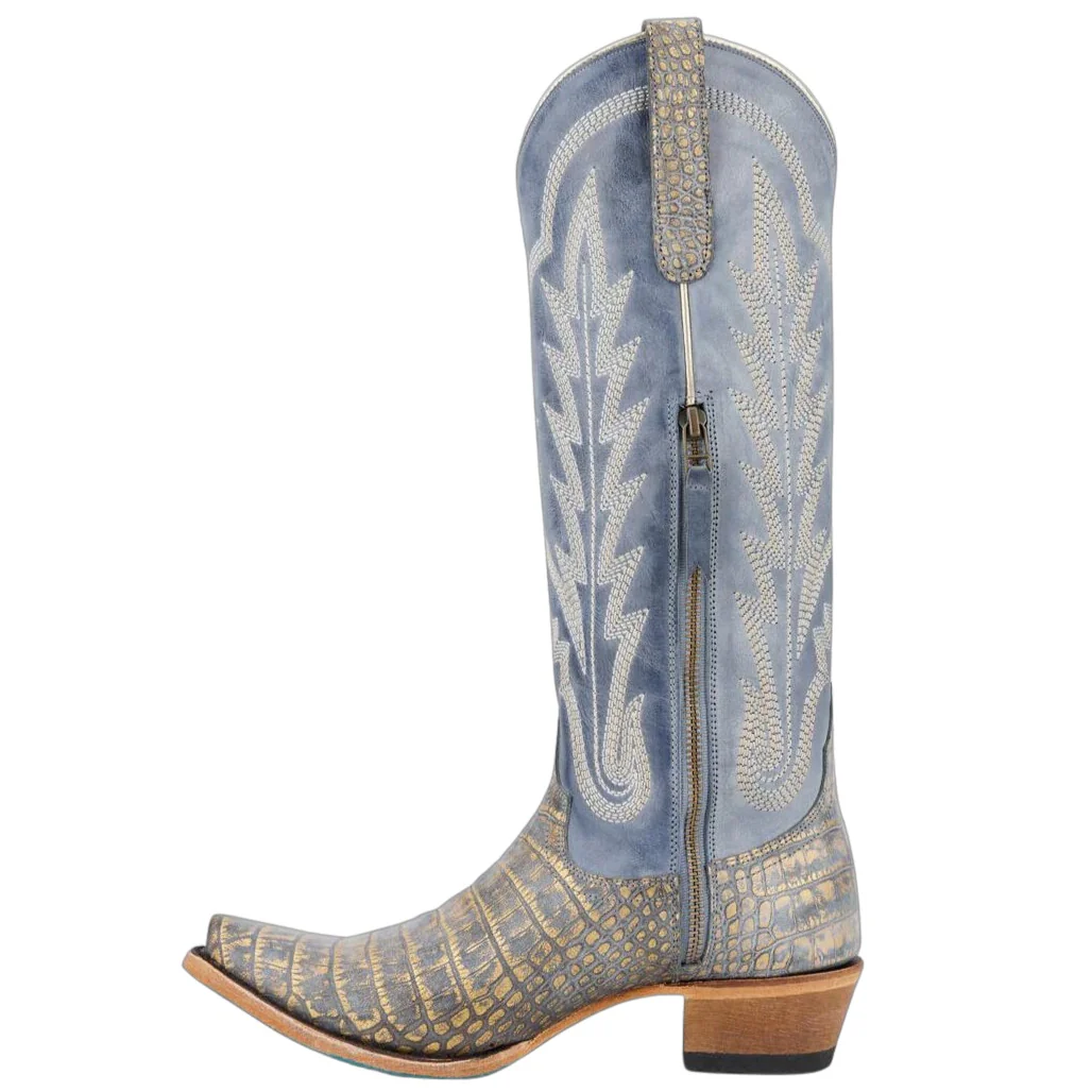 Lane Skylight Gilded Denim Women's Boot LB0498B - Image 3