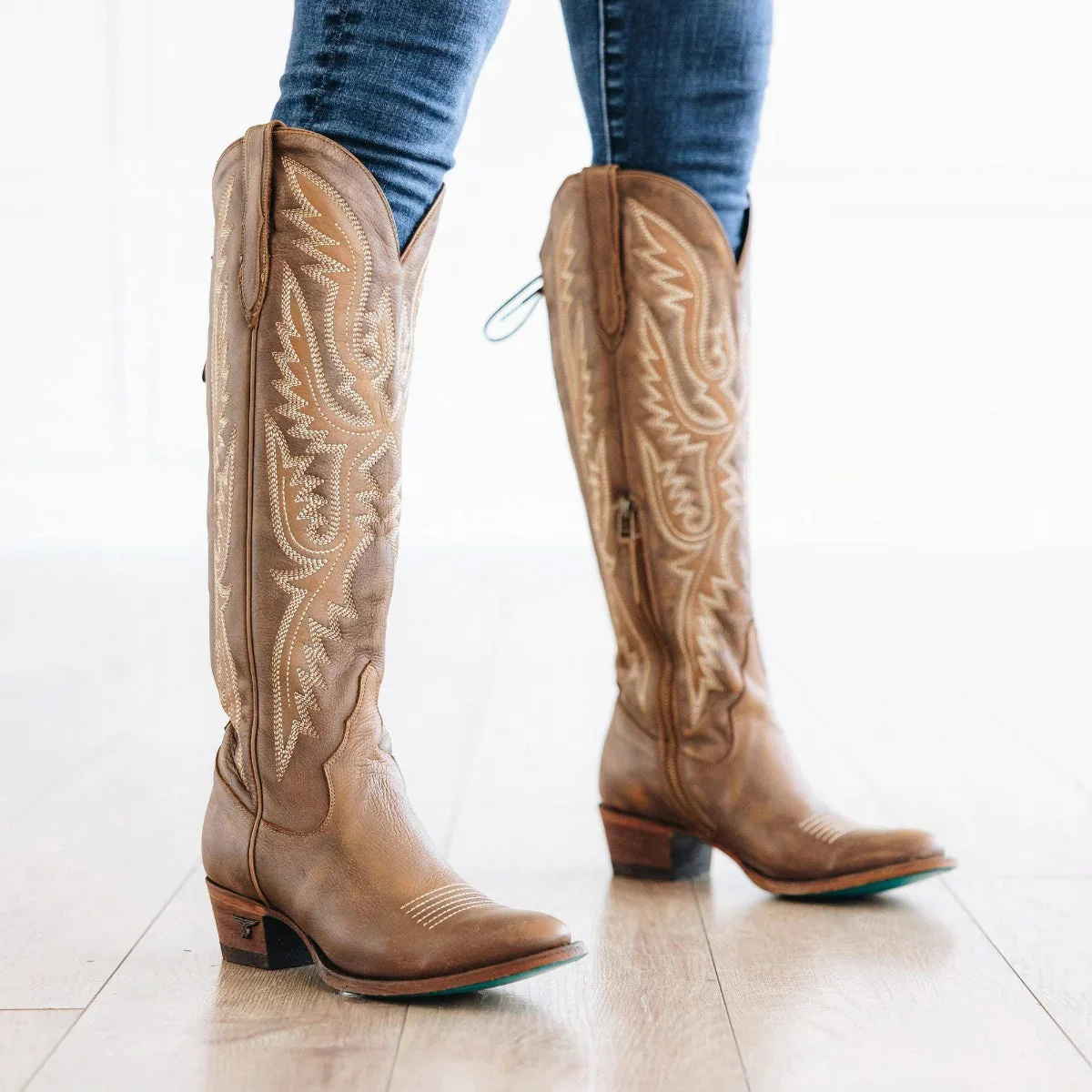 Lane Monica Saddle Brown Women's Boot LB0527D - Image 6