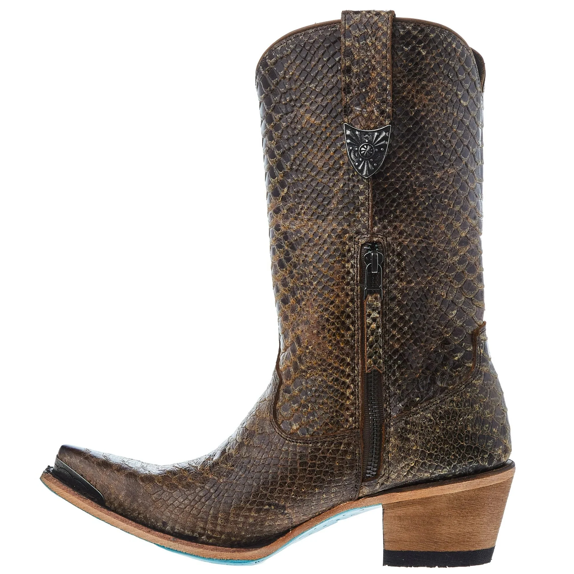 Lane Bad Habits Caiman Belly Women's Boot LB0534B - Image 3