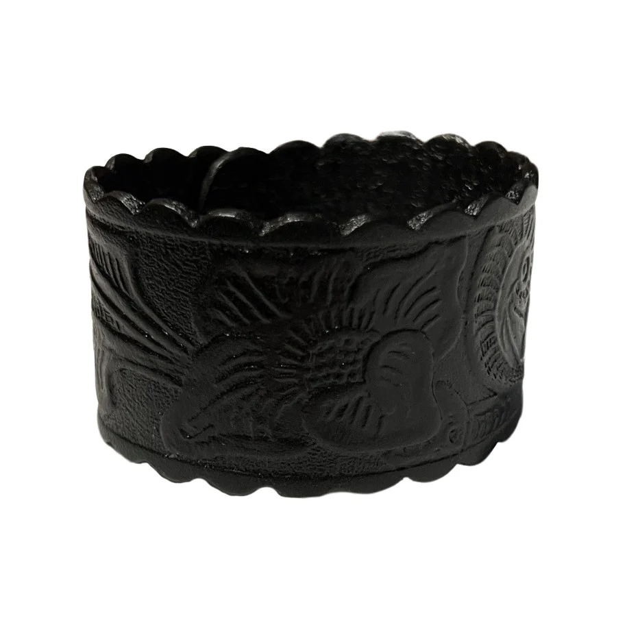 Austin Accent Leather Carved Bracelet LB4 - Image 4