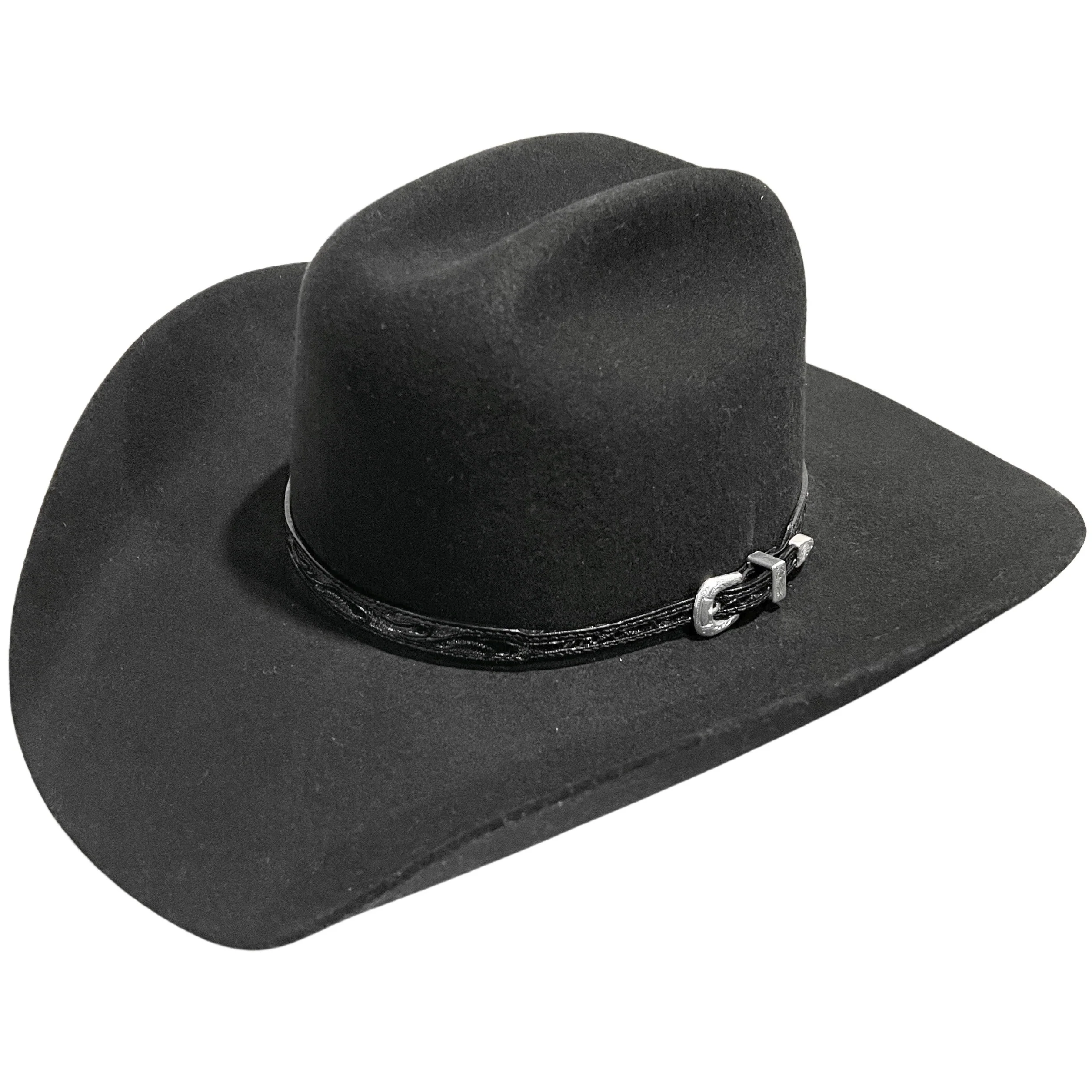 Austin Accent Tooled Black Hatband LC-51 - Image 2