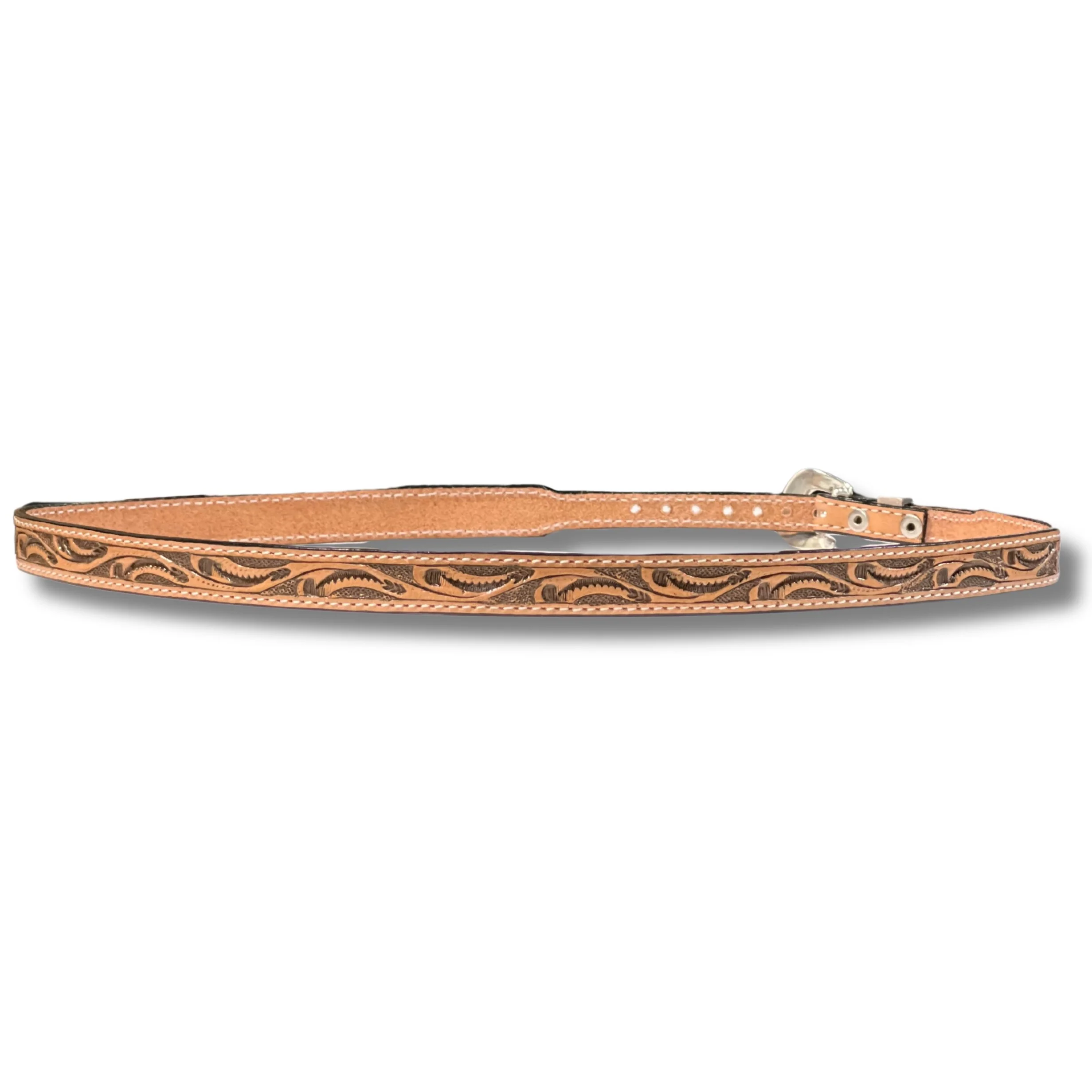 Austin Accent Tooled Natural Hatband LC-51 - Image 3