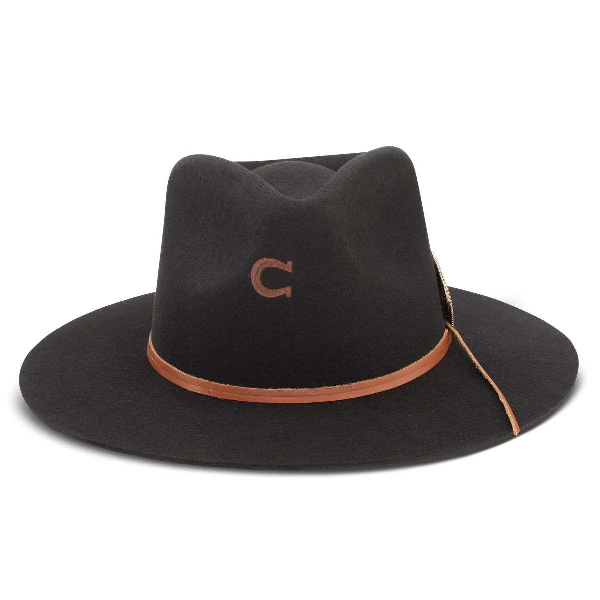 Charlie 1 Horse Lone Butte Black Flat Brim - Image 3