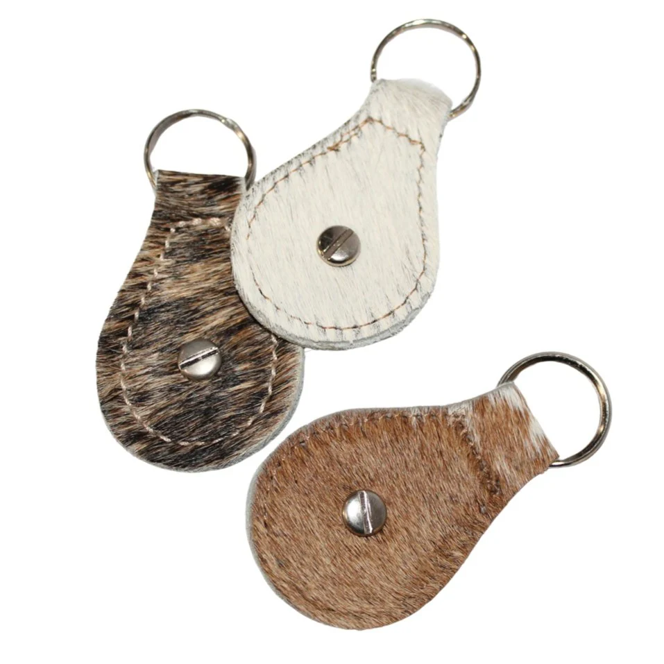 Gaucho Longhorn Star Concho Keychain - Image 2