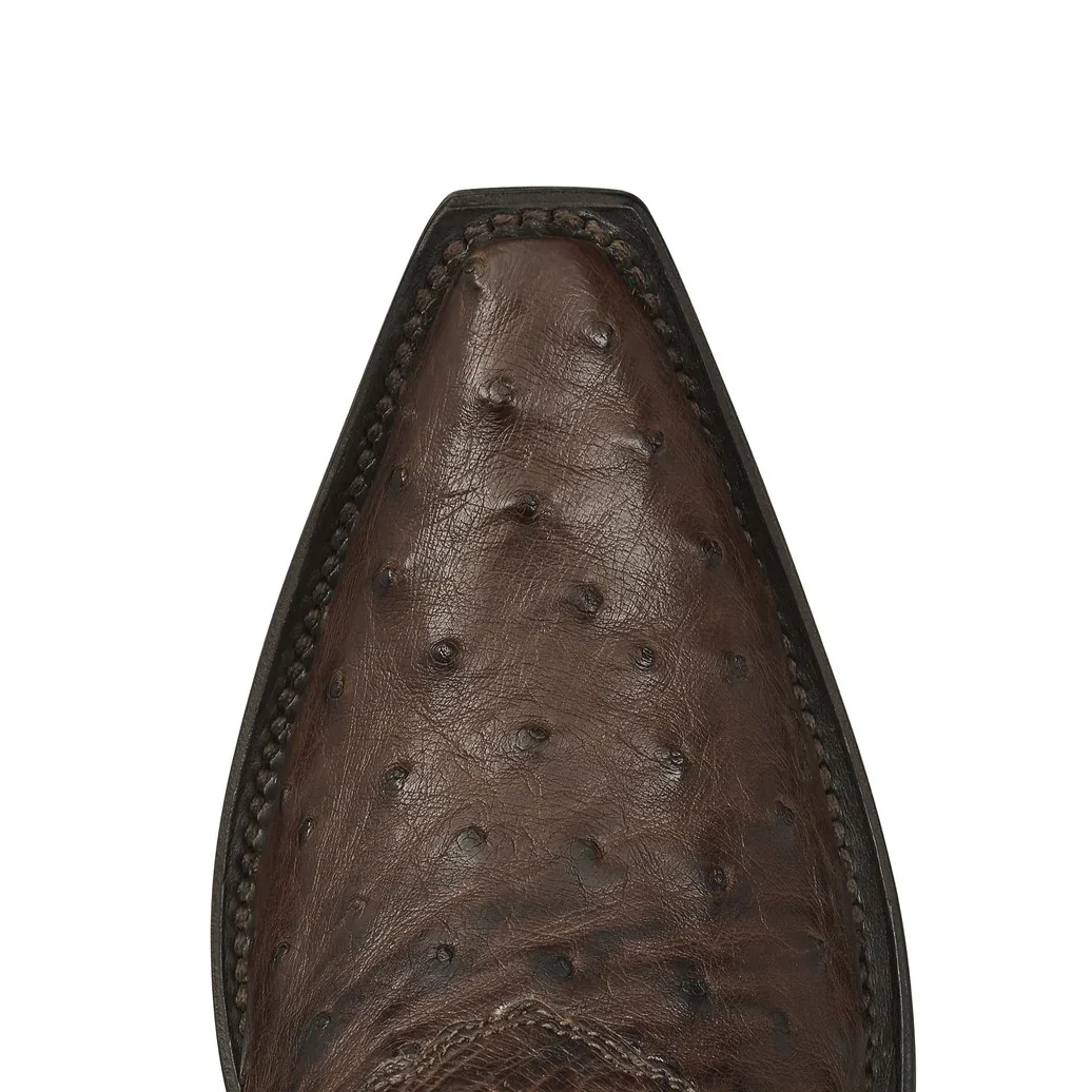 Lucchese Augusta Redwood FQ Ostrich Women's Boot M5601 - Image 5