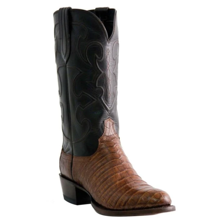 Lucchese Charles Sienna Brown Caiman Men's Boot M1635