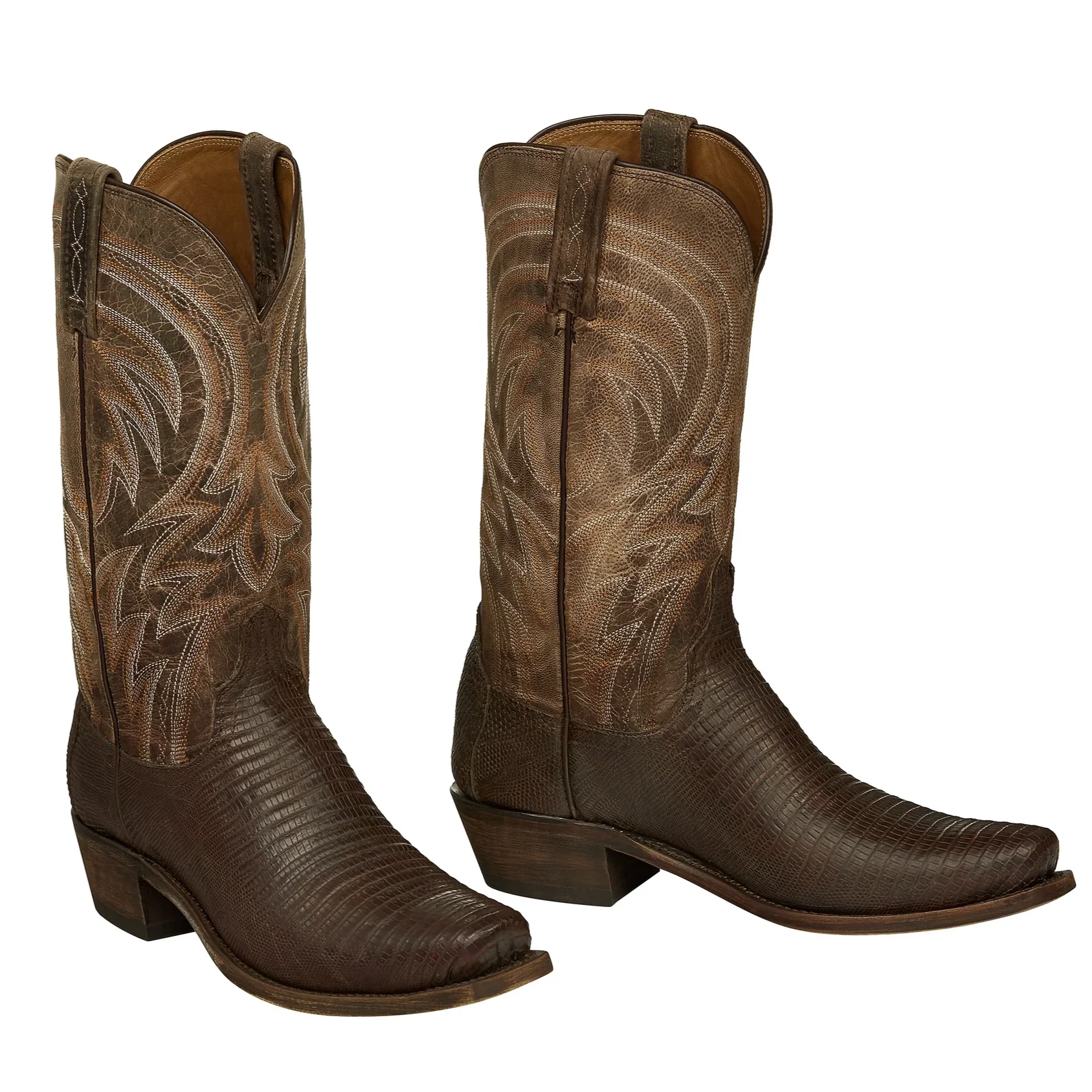 Lucchese Percy Antique Tan Men's Boot M2904 - Image 6