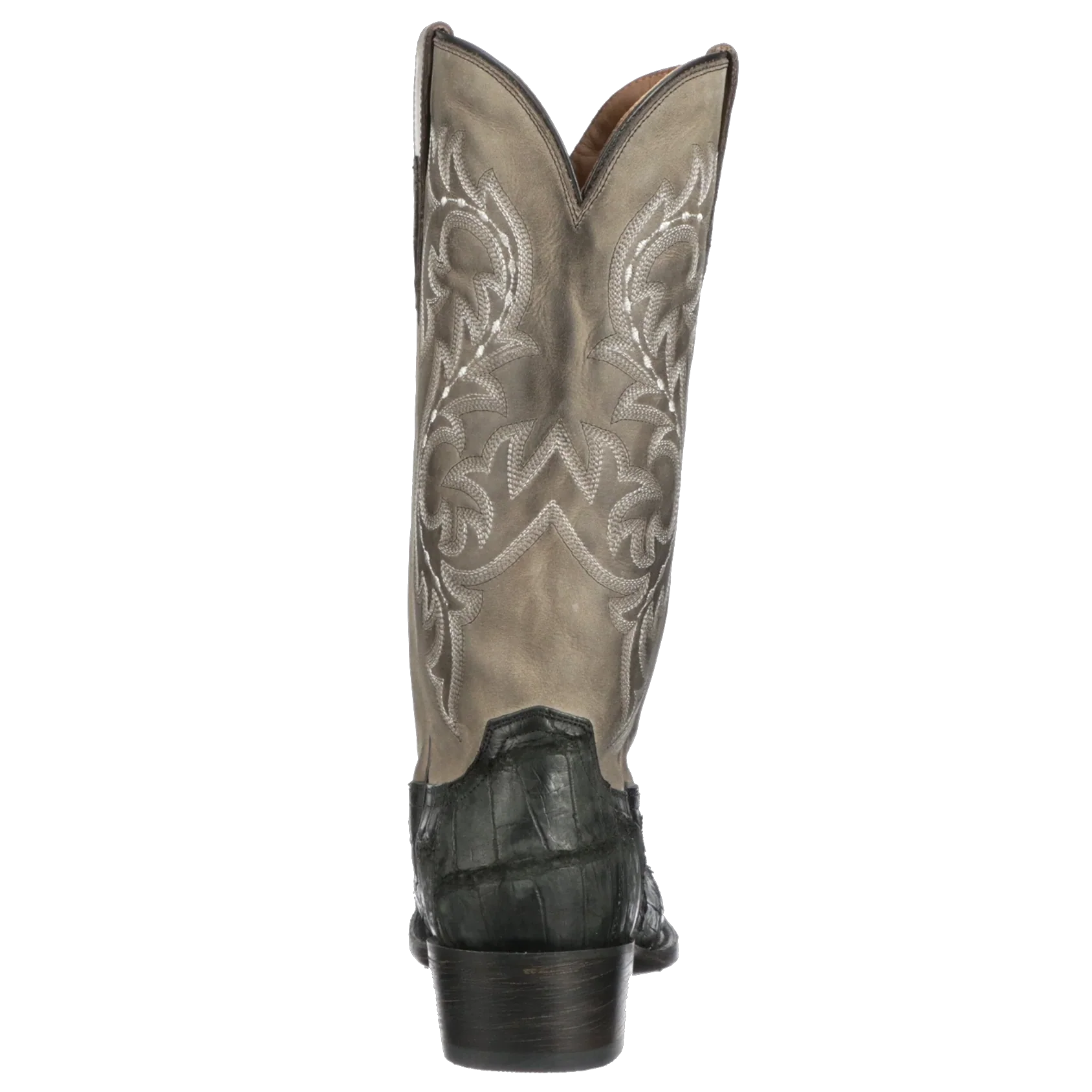 Lucchese Burke Black Alligator Men's Boot M3196 - Image 4