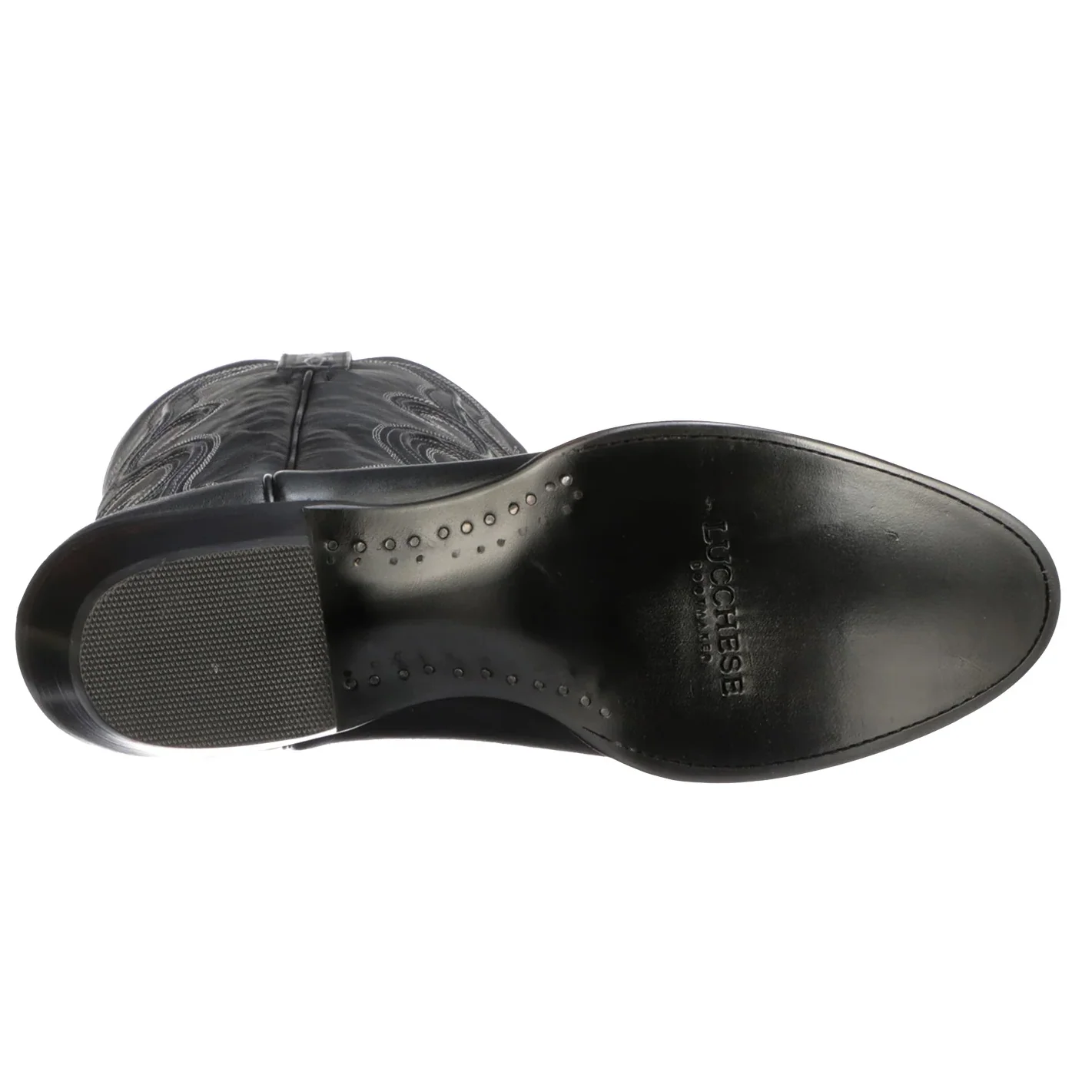 Lucchese Baker Black Men's Boot M3430 - Image 6