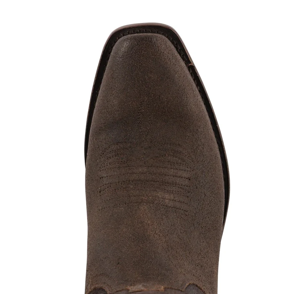 Lucchese Brazos Whiskey Chocolate Nubuck Men's Boot M3434 - Image 5
