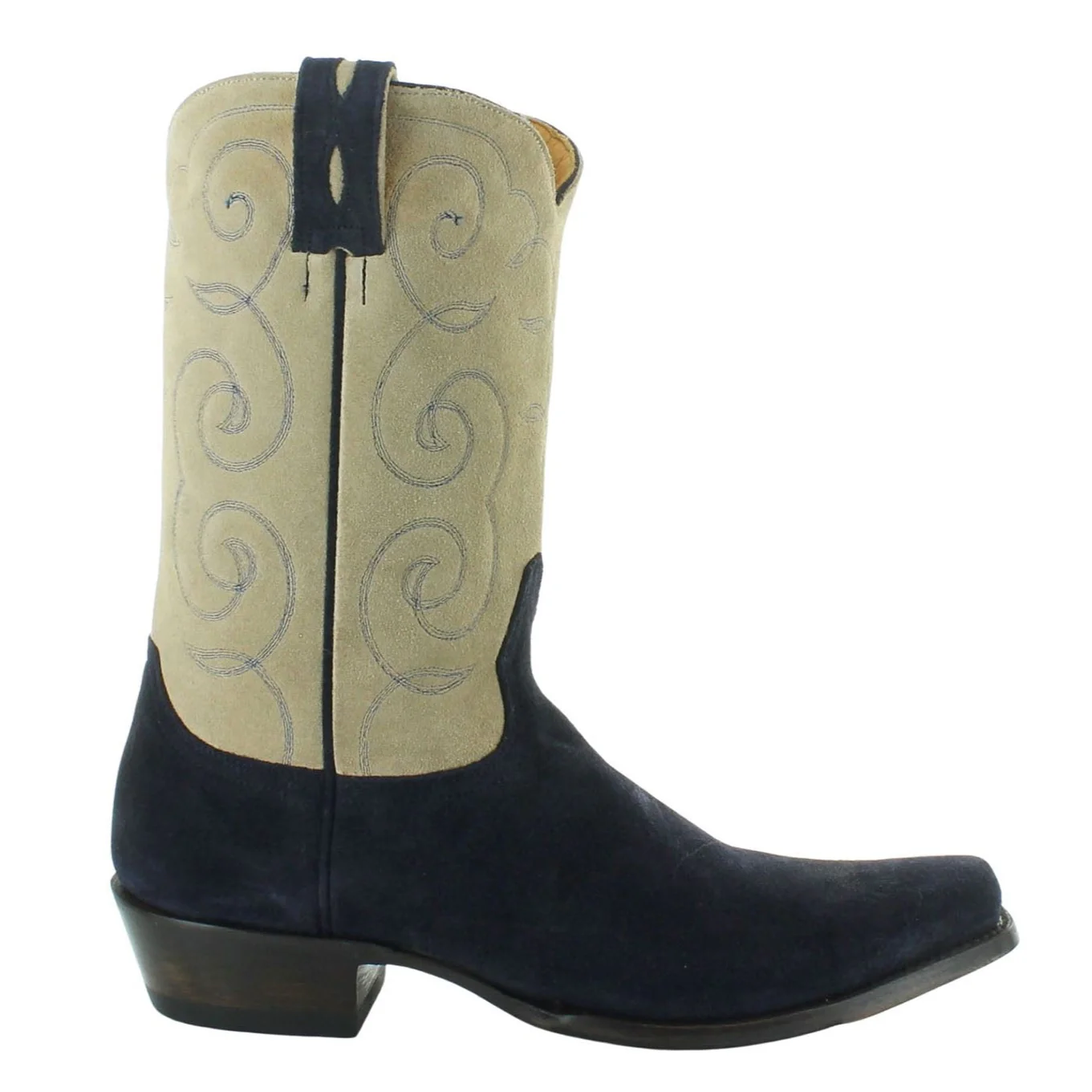 Old Gringo Matagorda Navy Suede Men's Boot M3650 - Image 2
