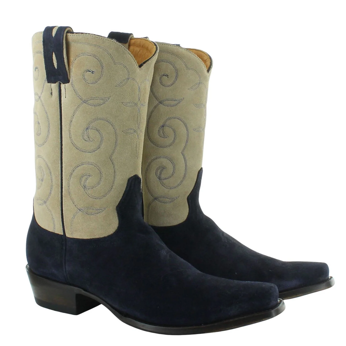 Old Gringo Matagorda Navy Suede Men's Boot M3650 - Image 4