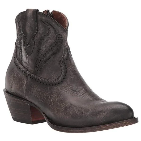 Lucchese Sabine Brown Women's Bootie M6039