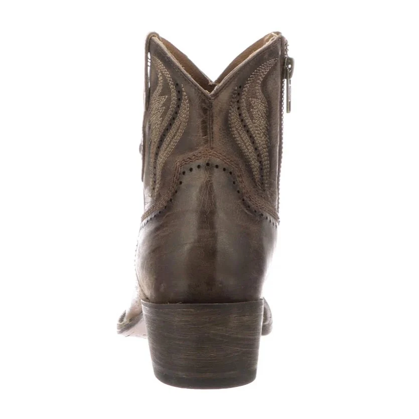 Lucchese Sabine Brown Women's Bootie M6039 - Image 5