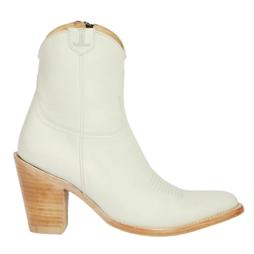 Lucchese Violet Cream Women's Bootie M6078 - Image 2