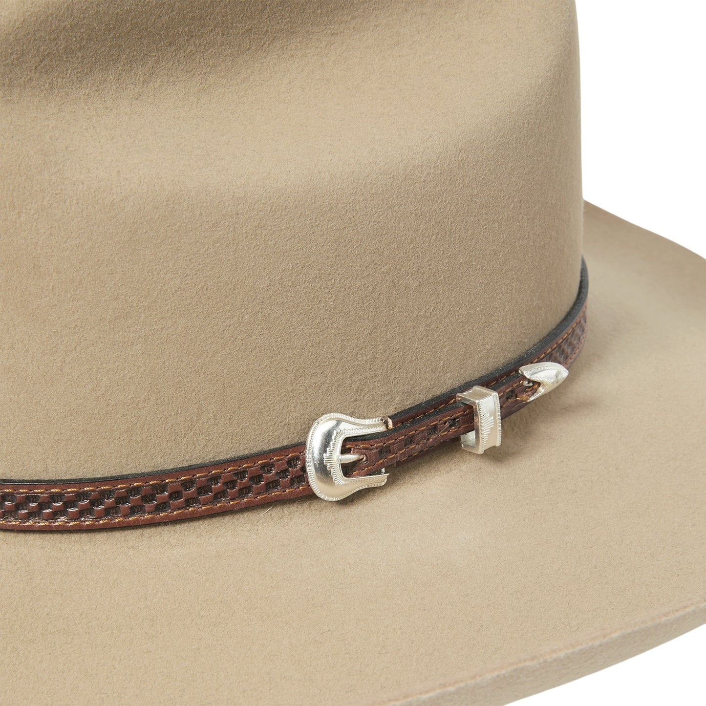 Stetson Marshall 4X Buffalo Fur Felt Cowboy Hat - Image 7