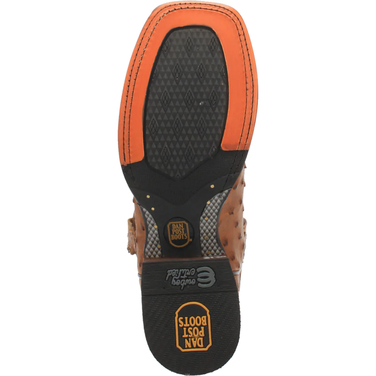 Dan Post Alamosa Bay Apache FQ Ostrich Men's Boot DP4874 - Image 7