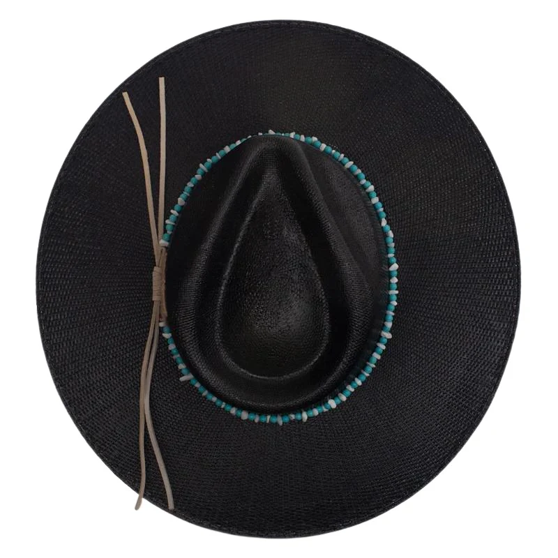Charlie 1 Horse Midnight Toker Straw Flat Brim - Image 5