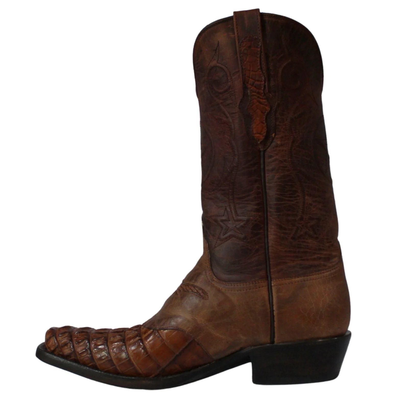Black Jack Reverse Crocodile Tail Men's Boot MU157 - Image 3