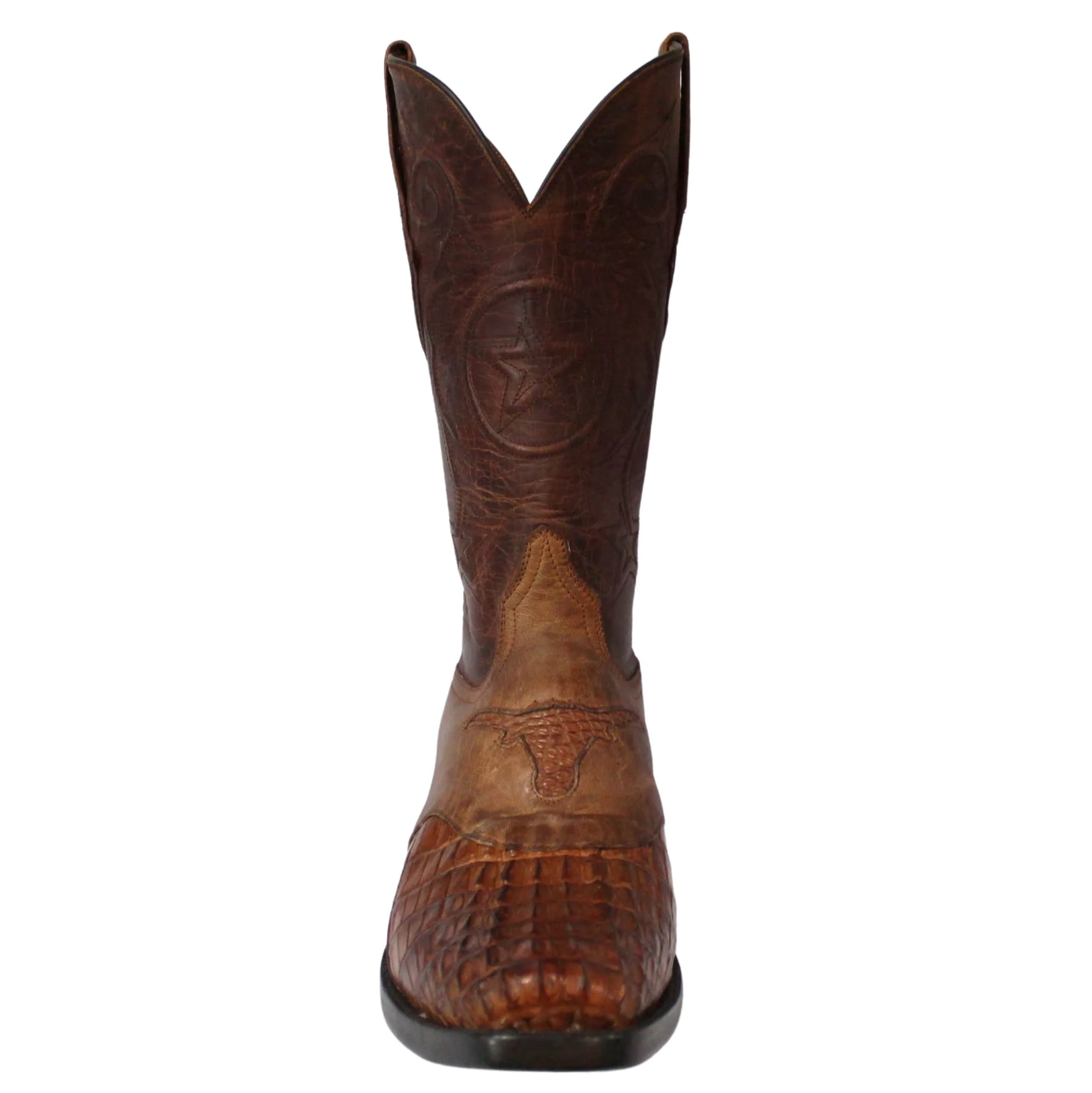 Black Jack Reverse Crocodile Tail Men's Boot MU157 - Image 4