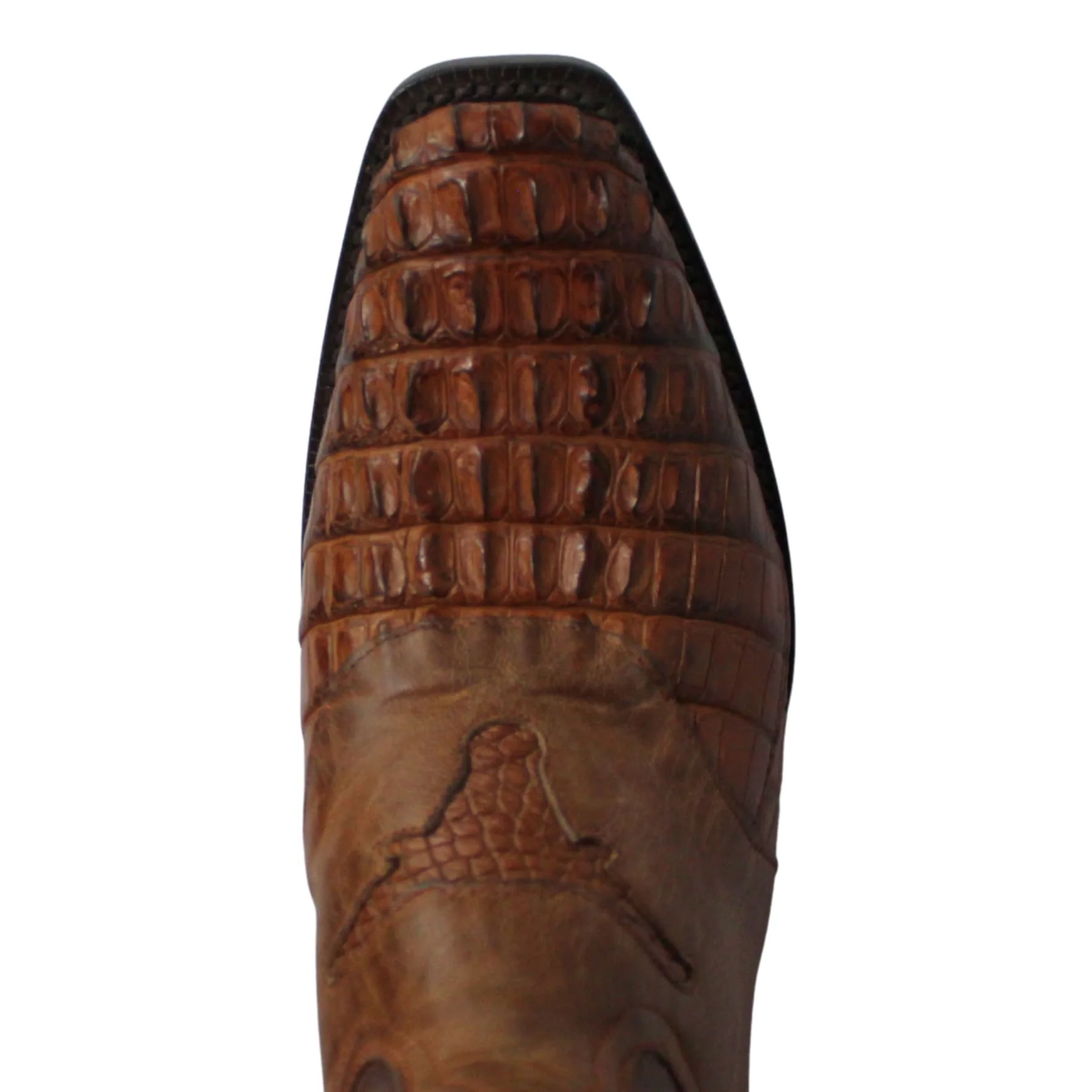 Black Jack Reverse Crocodile Tail Men's Boot MU157 - Image 6