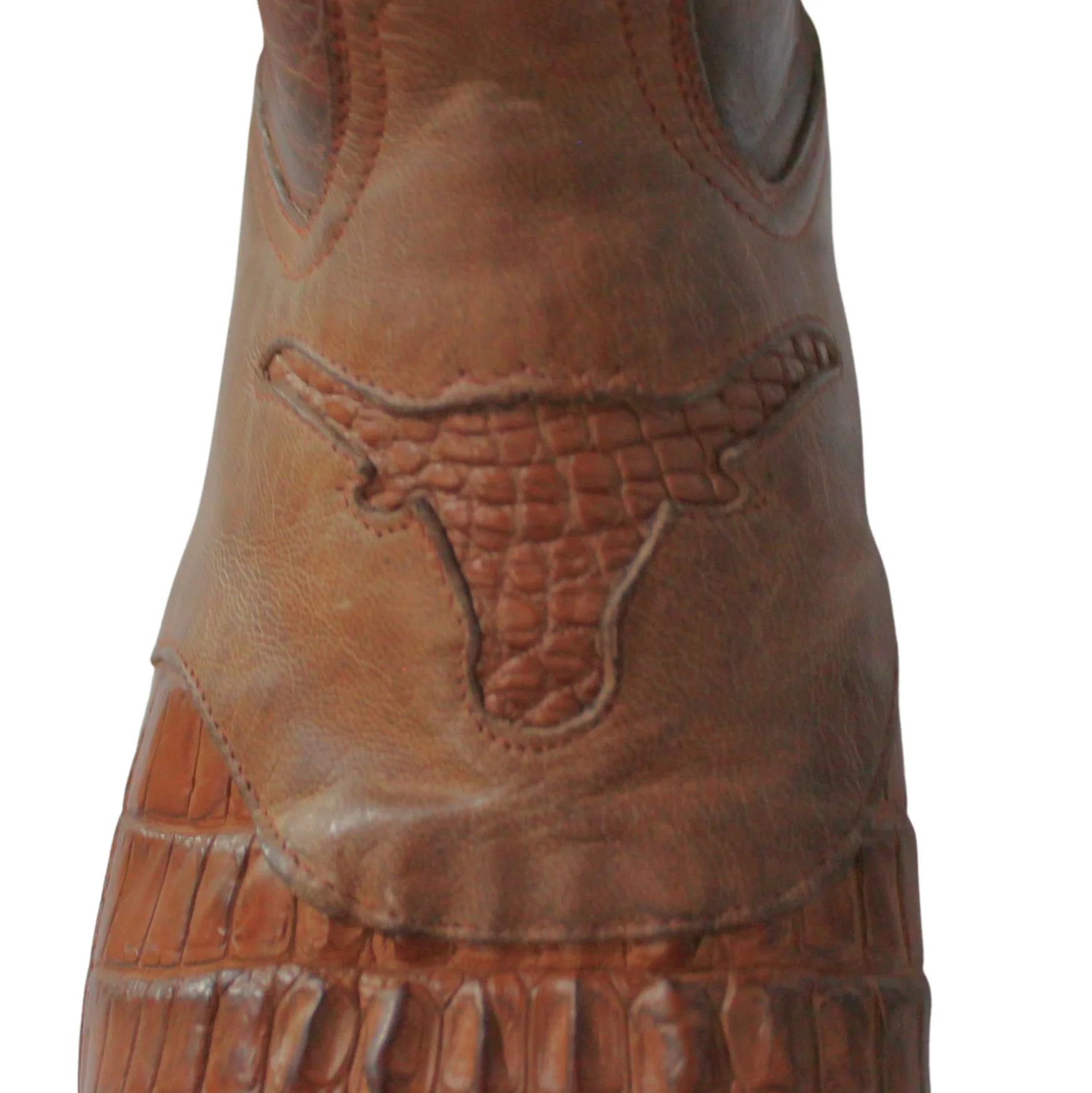 Black Jack Reverse Crocodile Tail Men's Boot MU157 - Image 8