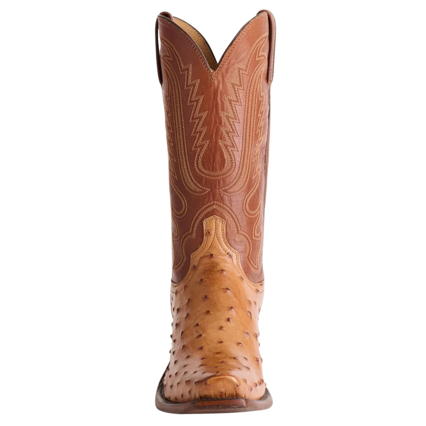 Lucchese Luke Barnwood FQ Ostrich Men's Boot N1156 - Image 3