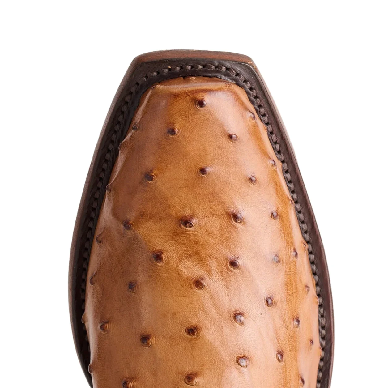 Lucchese Luke Barnwood FQ Ostrich Men's Boot N1156 - Image 5