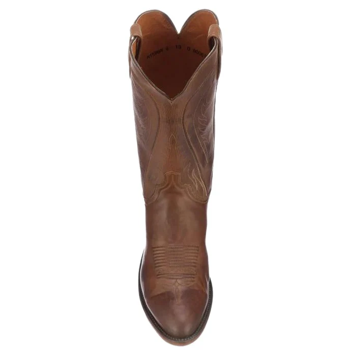 Lucchese Bart Brown Men's Boots N1596 - Image 5