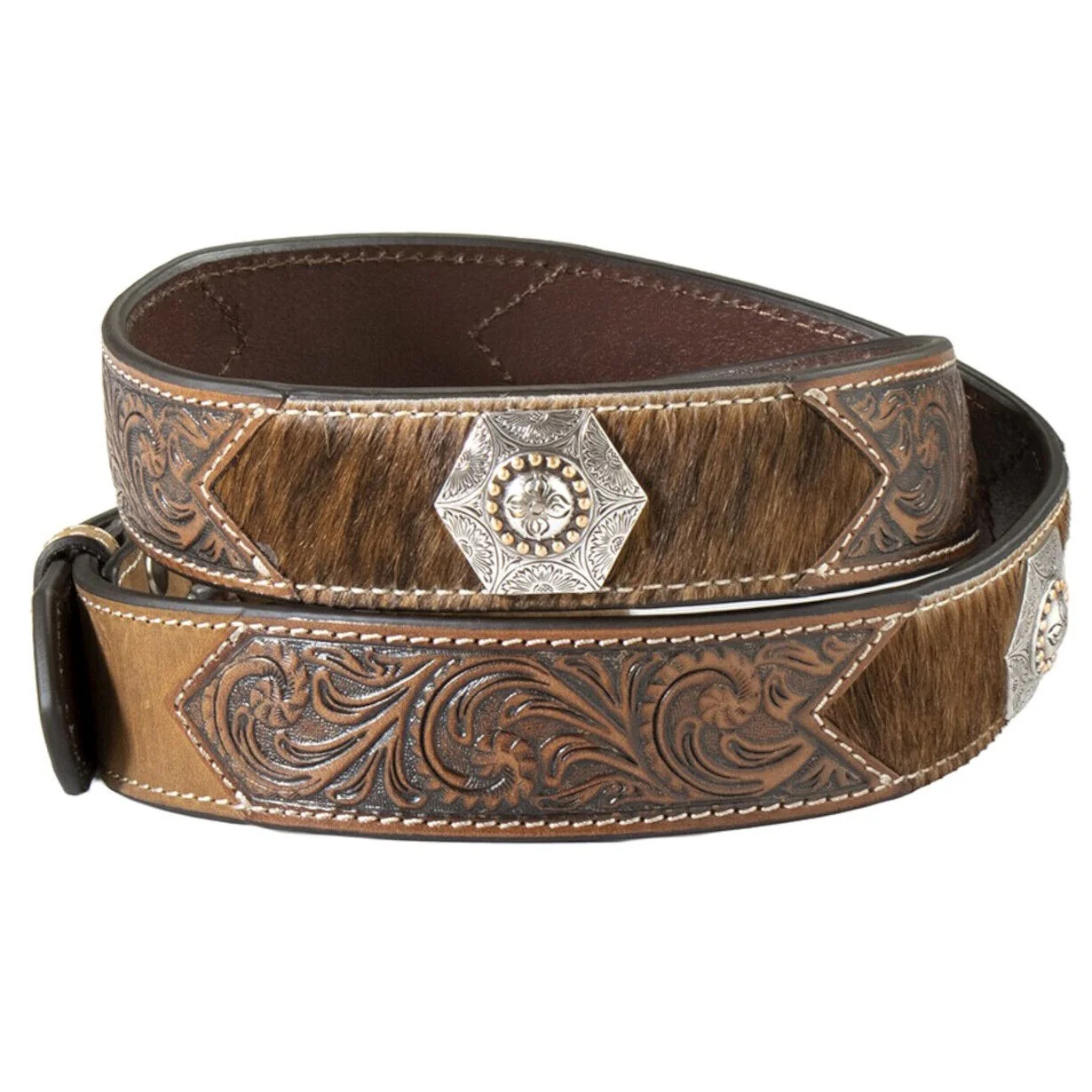 Nocona Calf Hair Western Belt N210000102 - Image 2