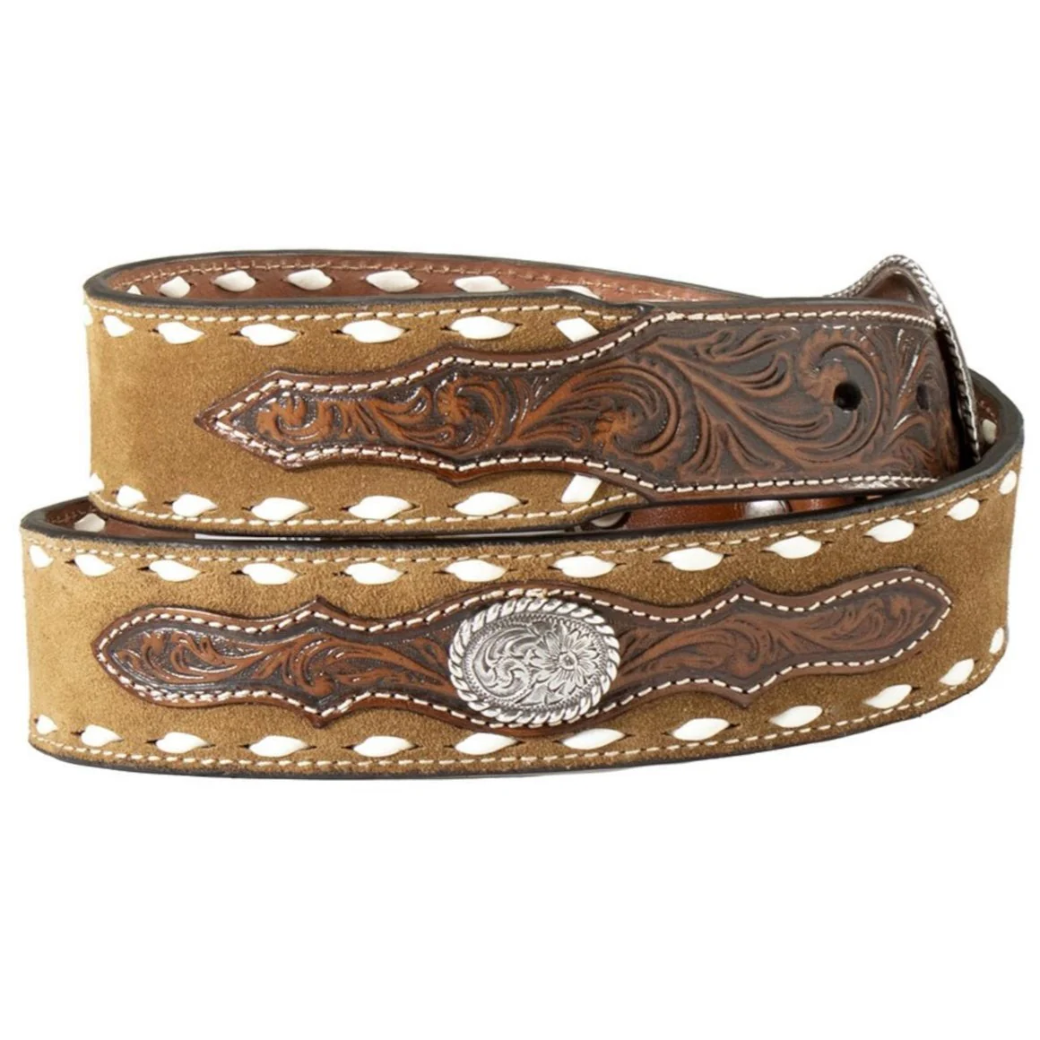 Nocona Roughout Billet Belt N210000208 - Image 2