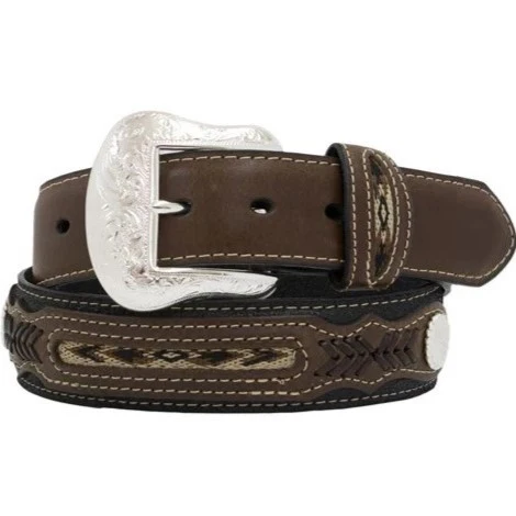 Nocona Top Notch Ribbon Billet Belt N2475701