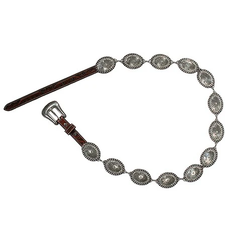 Nocona Crystal Concho Chain Belt N320004301
