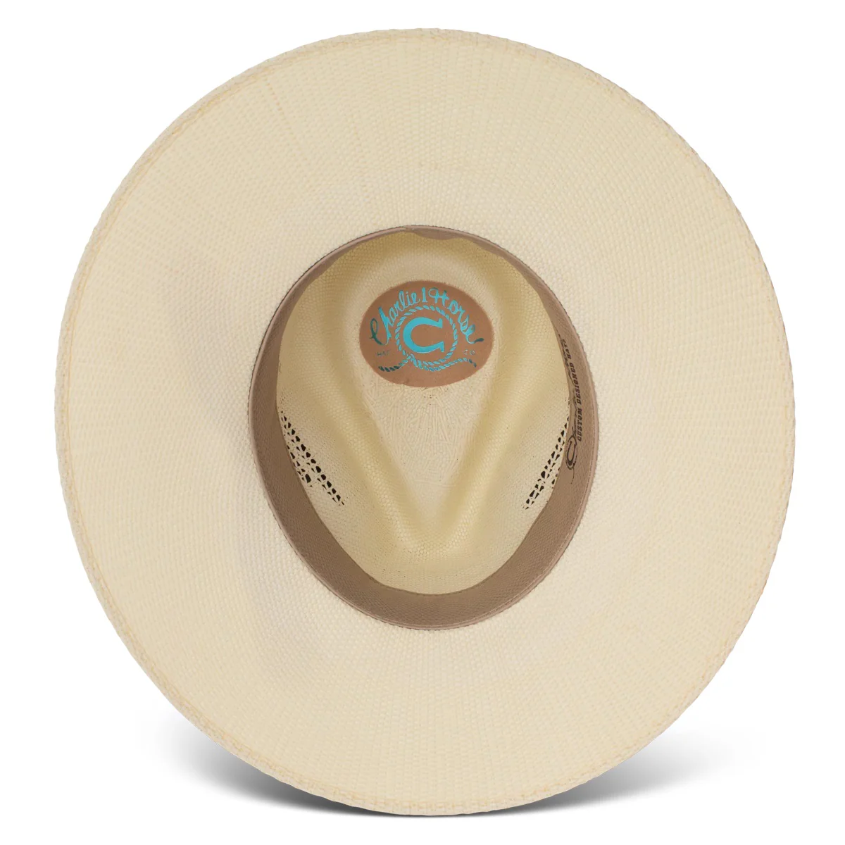 Charlie 1 Horse Navajo Straw Flat Brim - Image 6