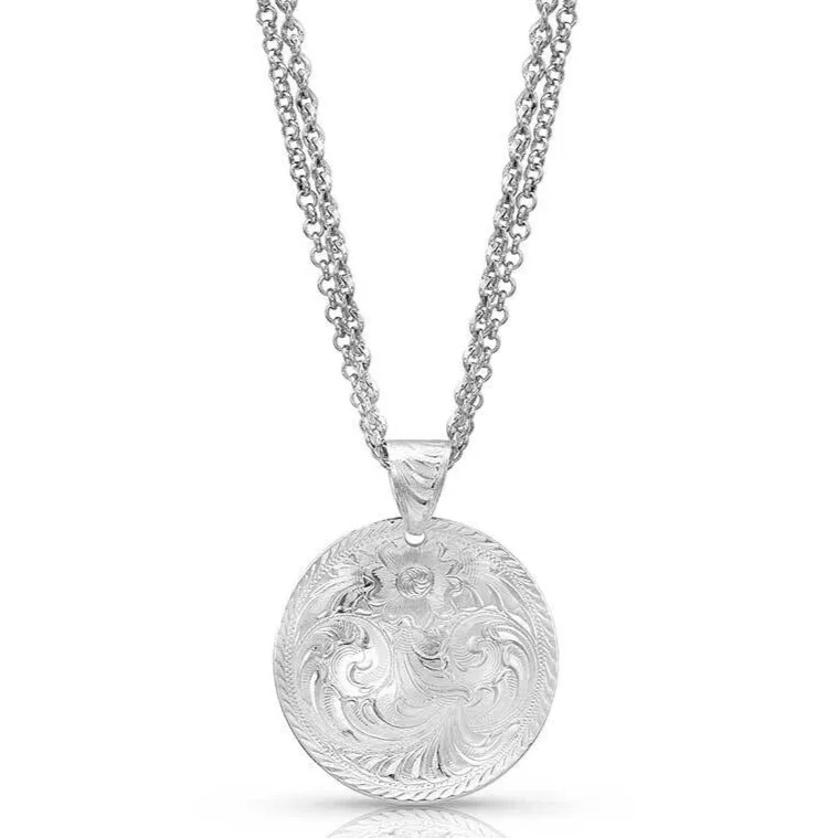 Montana Silversmiths Classic Concho Necklace NC4351 - Image 3
