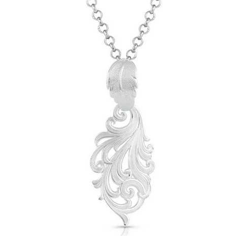 Montana Silversmiths Mountain Calling Necklace NC5202