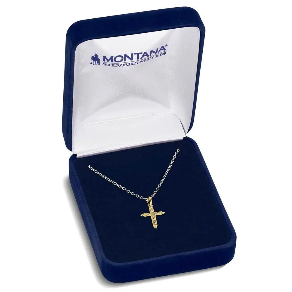 Montana Silversmith Dorado Cross Necklace NC6318 - Image 2