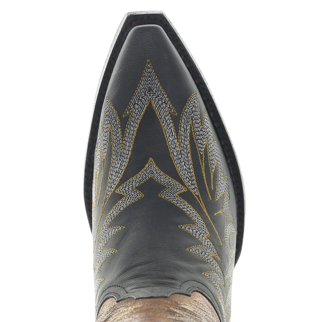 YKY Old Gringo Wilkie Black and Gold Women's Boot YL634-2 - Image 3