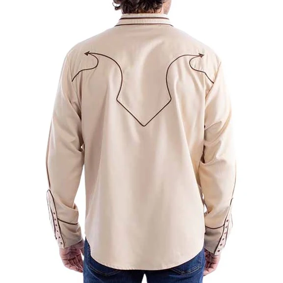 Scully Vintage Cream Men's Button Up P920 - Image 2