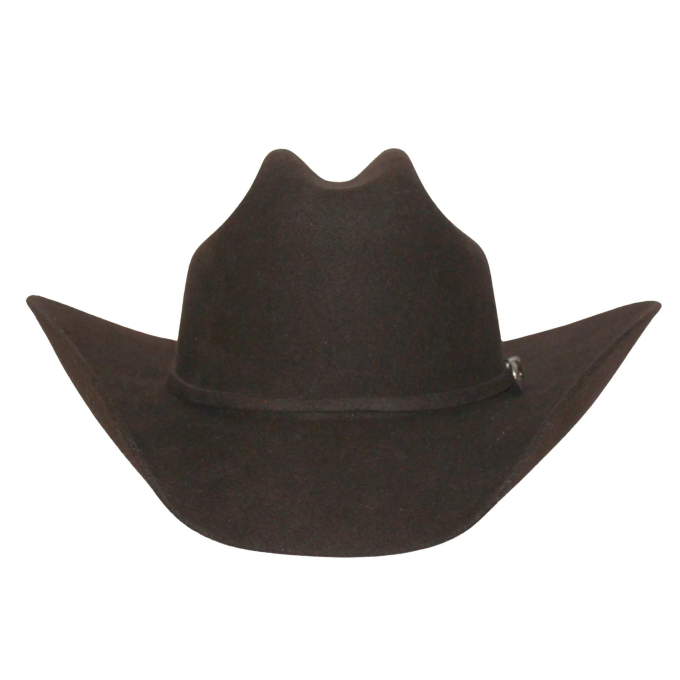 Serratelli Mesa Mink Brown Wool Cowboy Hat - Image 5