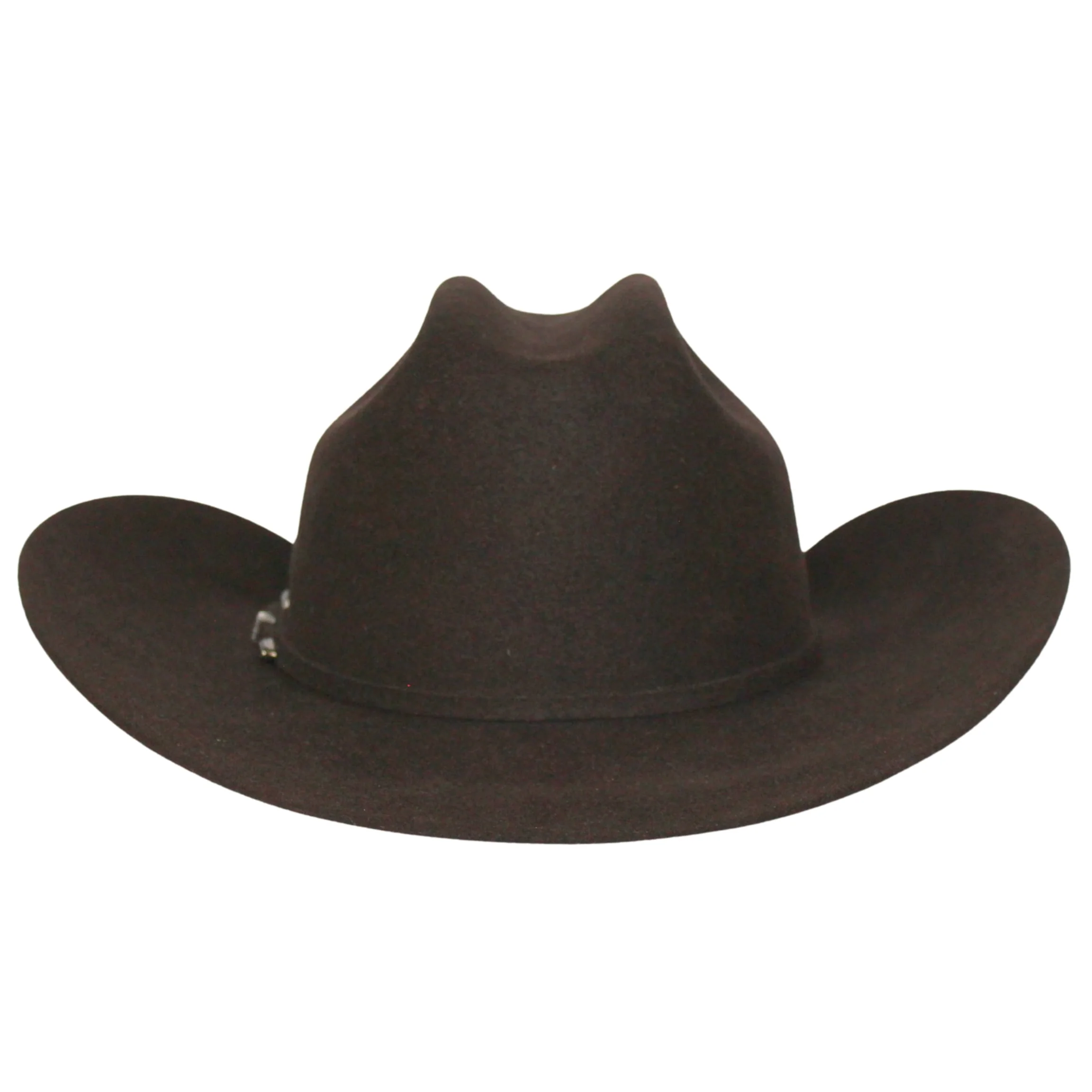 Serratelli Mesa Mink Brown Wool Cowboy Hat - Image 6
