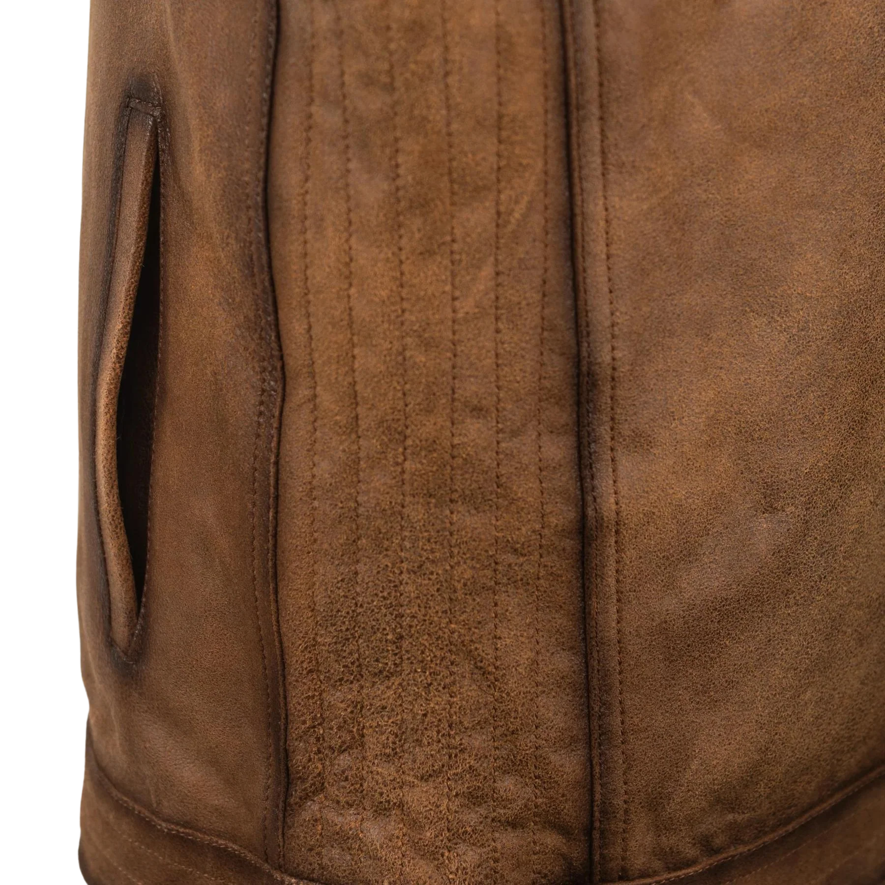 Resistol Wyatt Leather Men's Vest R1F210-R00652 - Image 5