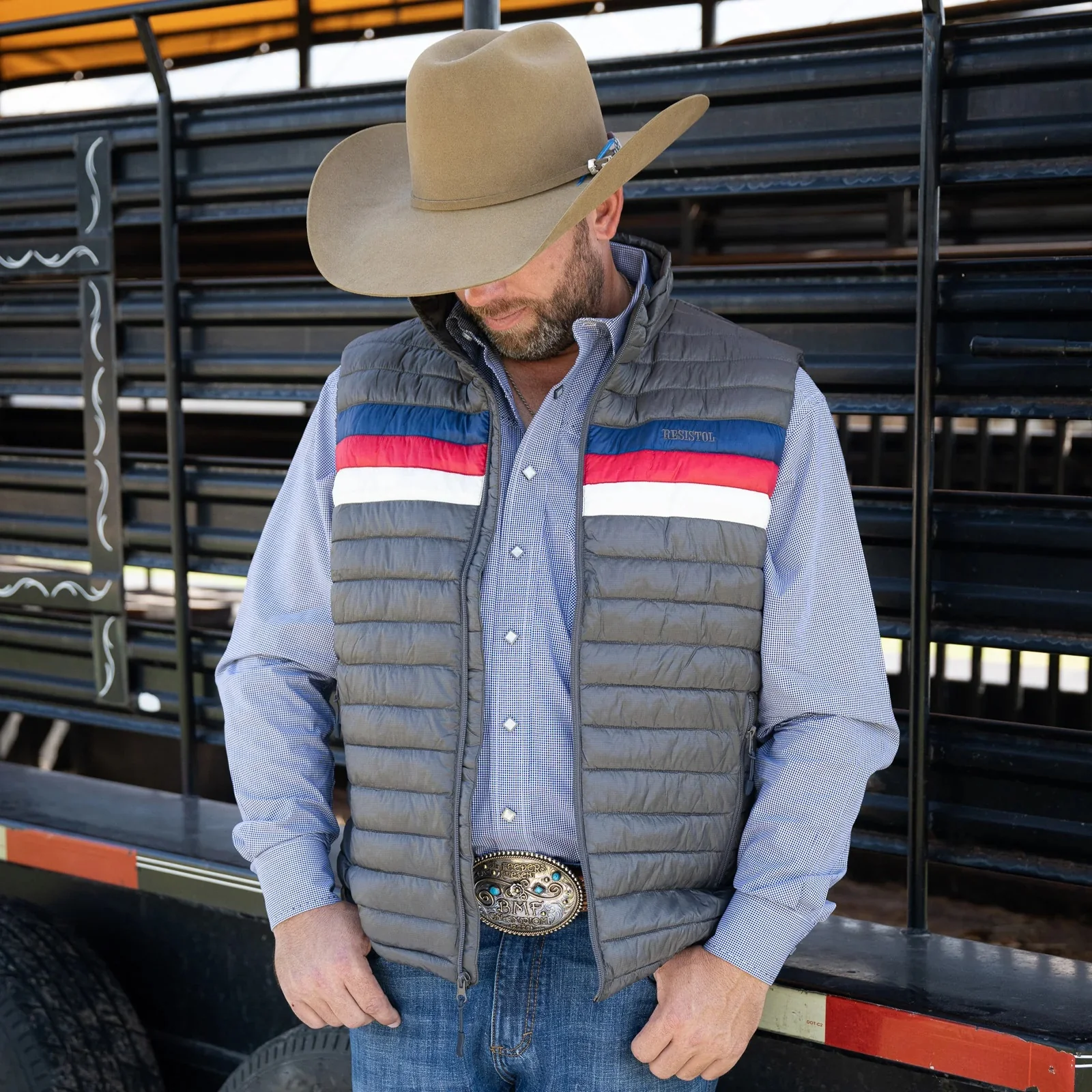 Resistol Cold Bloq USA Men's Vests R4F207 - Image 3