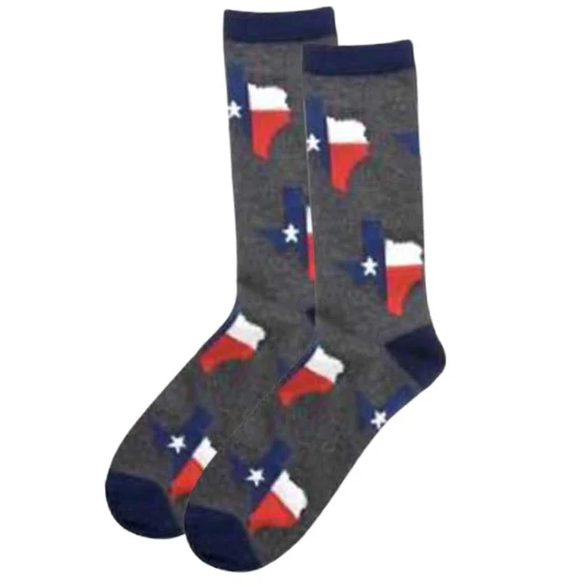 TX Products Texas Grey Socks R5005